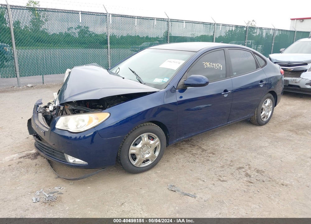 2010 HYUNDAI ELANTRA GLS VIN: KMHDU4ADXAU858838