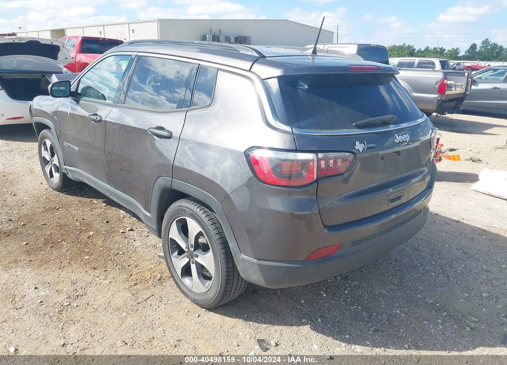 2018 JEEP COMPASS LATITUDE FWD VIN: 3C4NJCBB8JT102847