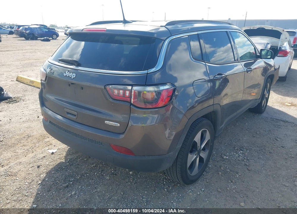 2018 JEEP COMPASS LATITUDE FWD VIN: 3C4NJCBB8JT102847