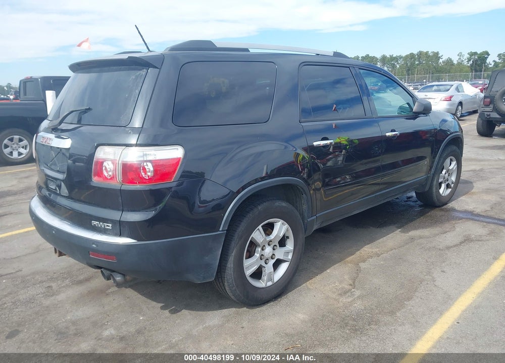 2010 GMC ACADIA SLE VIN: 1GKLVLED4AJ128754