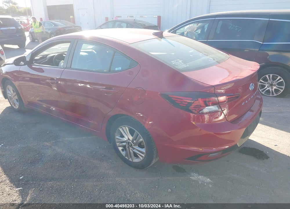 2020 HYUNDAI ELANTRA SEL VIN: KMHD84LF8LU938919