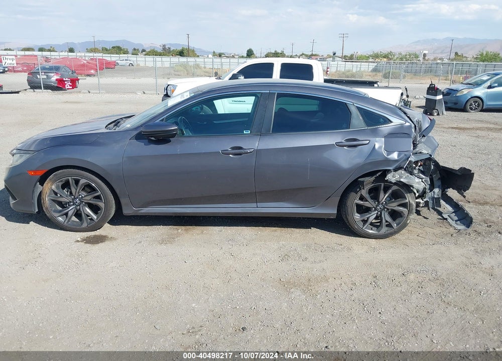 2019 HONDA CIVIC SPORT VIN: 2HGFC2F88KH528797