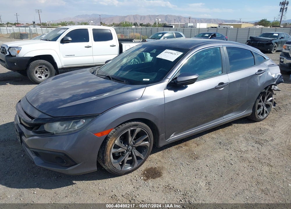 2019 HONDA CIVIC SPORT VIN: 2HGFC2F88KH528797