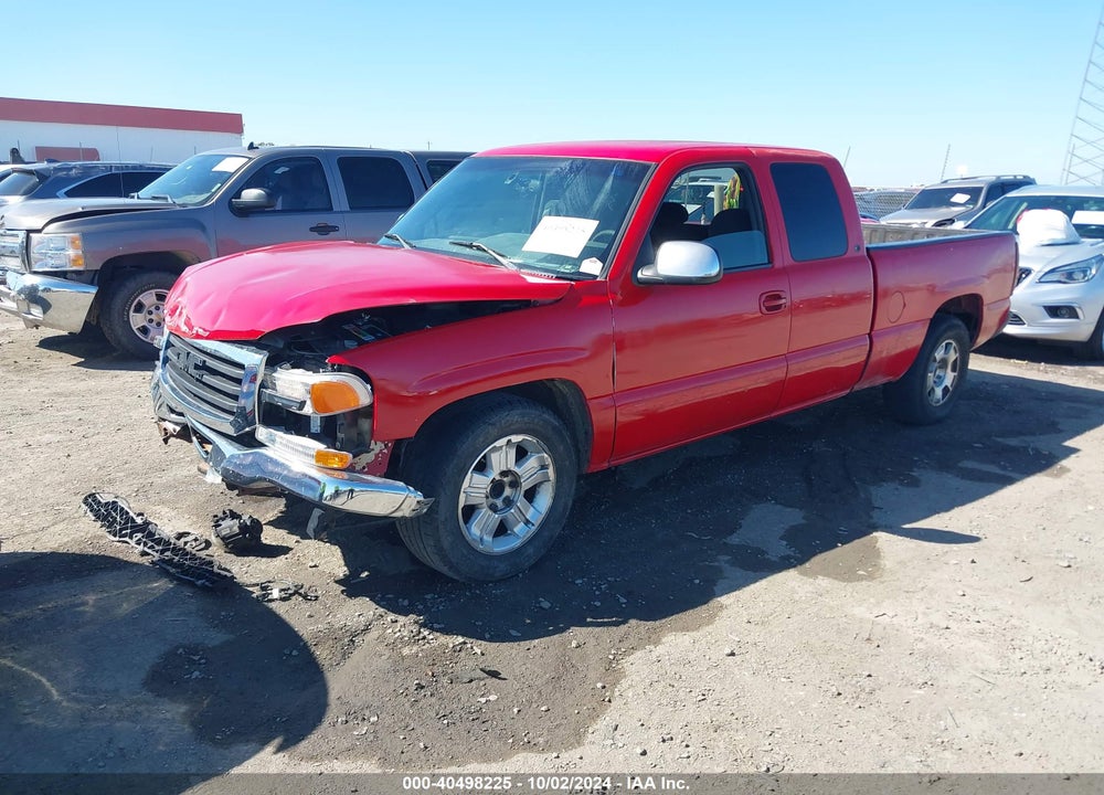 2000 GMC SIERRA 1500 SLE VIN: 1GTEC19T7YZ165857