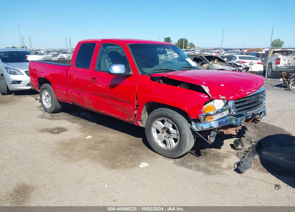 2000 GMC SIERRA 1500 SLE VIN: 1GTEC19T7YZ165857