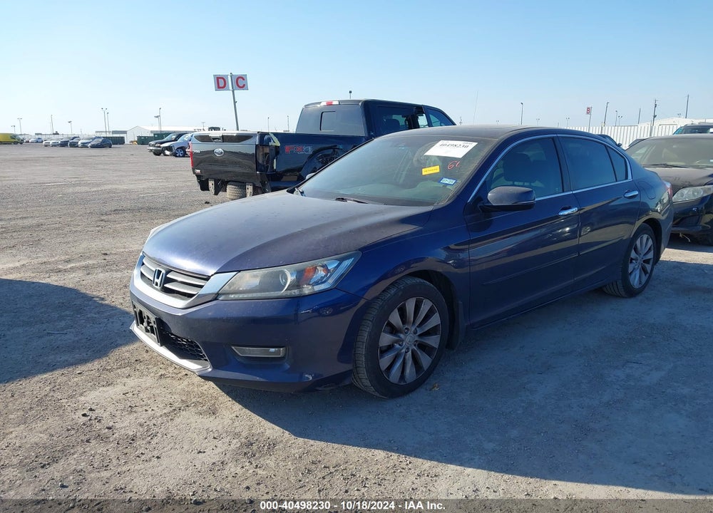 2013 HONDA ACCORD EX-L VIN: 1HGCR2F84DA184405