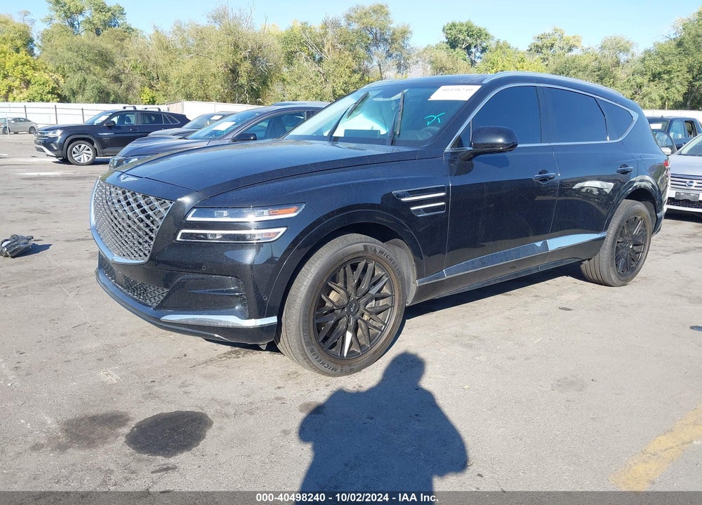 2022 GENESIS GV80 3.5T AWD ADVANCED VIN: KMUHCESC0NU080511