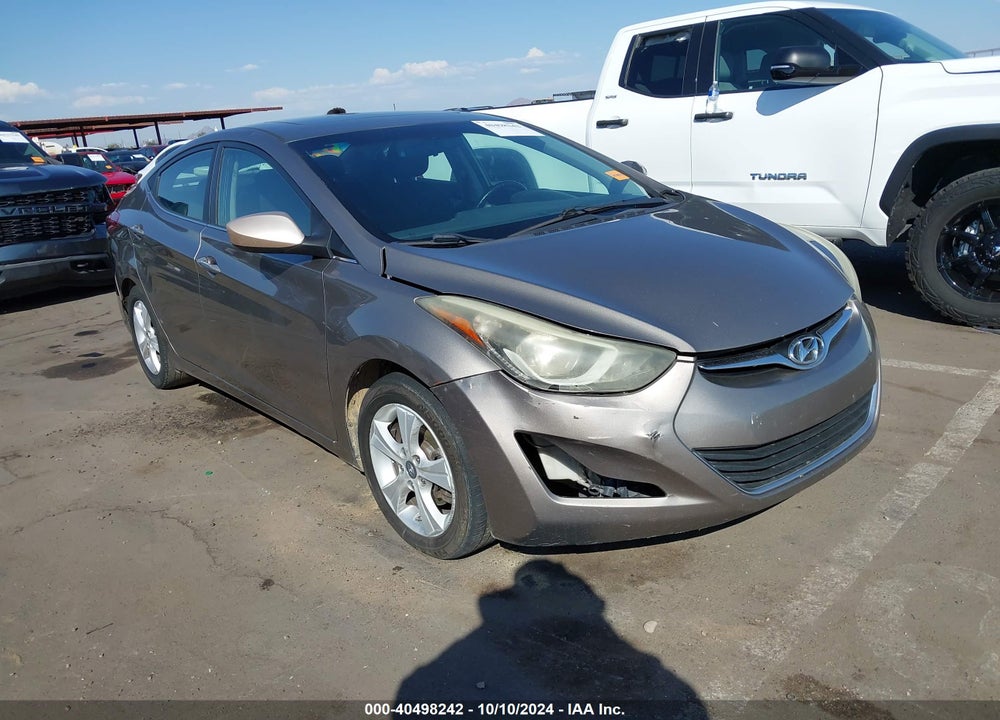 2016 HYUNDAI ELANTRA VALUE EDITION VIN: 5NPDH4AE9GH668050