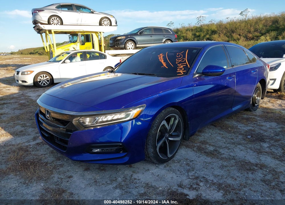 2018 HONDA ACCORD SPORT VIN: 1HGCV1F33JA152664
