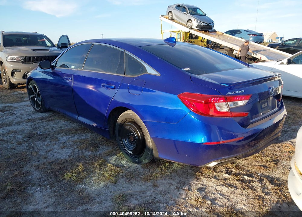 2018 HONDA ACCORD SPORT VIN: 1HGCV1F33JA152664