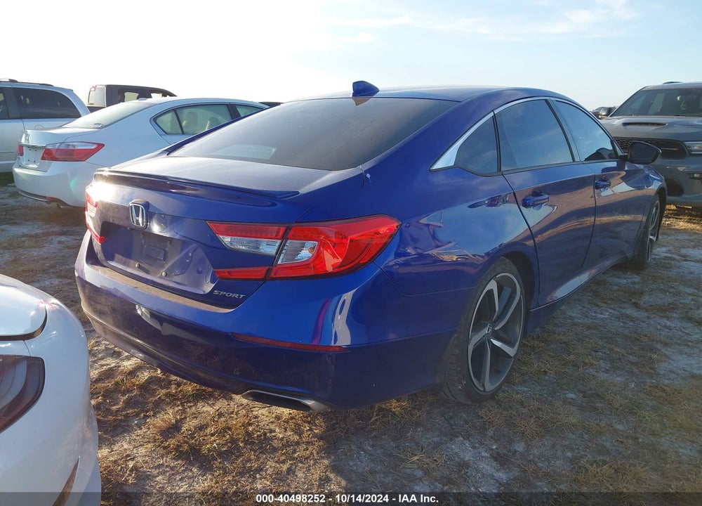 2018 HONDA ACCORD SPORT VIN: 1HGCV1F33JA152664