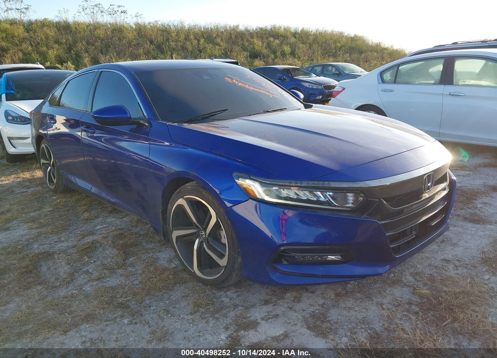2018 HONDA ACCORD SPORT VIN: 1HGCV1F33JA152664