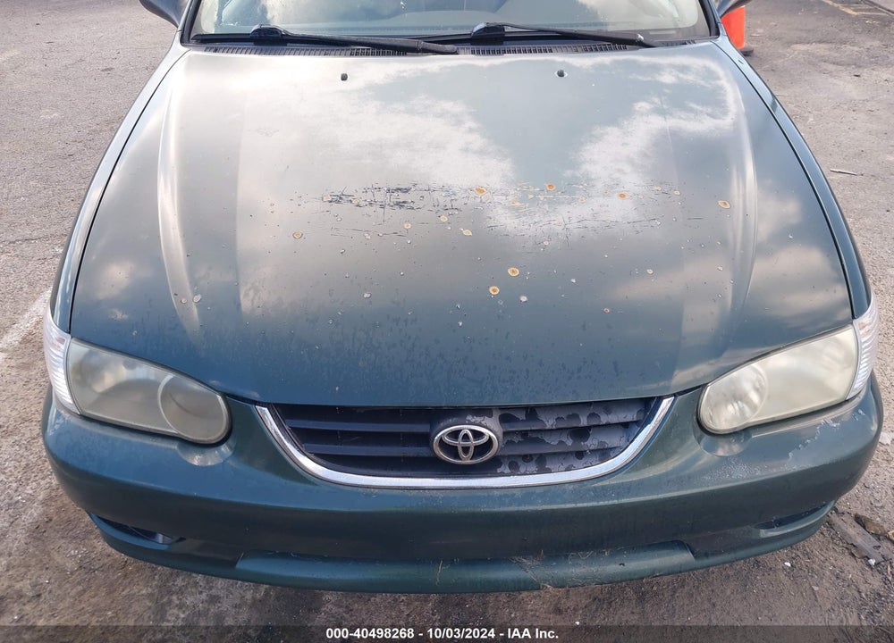 2002 TOYOTA COROLLA CE VIN: 2T1BR12E02C581568