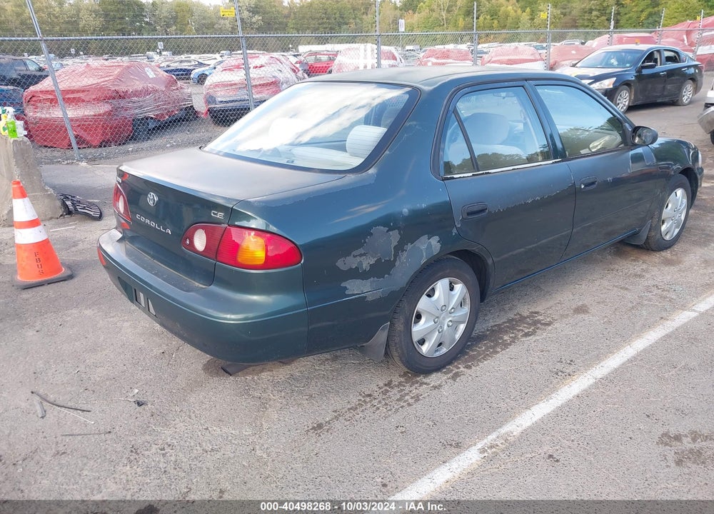 2002 TOYOTA COROLLA CE VIN: 2T1BR12E02C581568