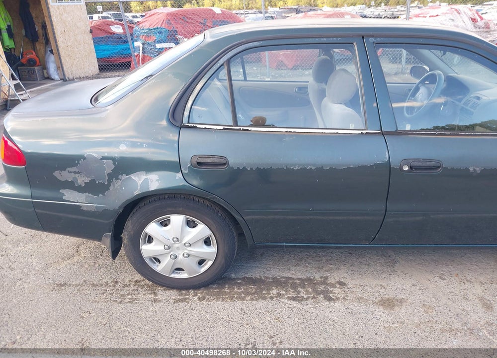 2002 TOYOTA COROLLA CE VIN: 2T1BR12E02C581568