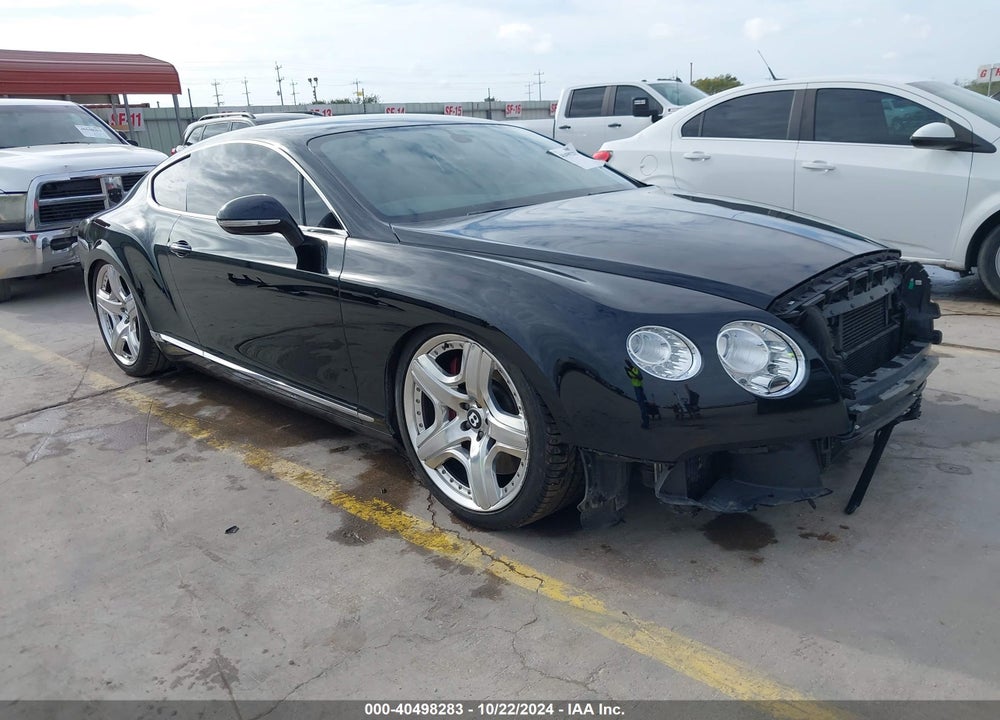 2012 BENTLEY CONTINENTAL GT VIN: SCBFR7ZA1CC070908