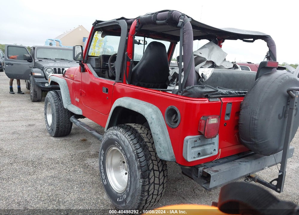 1999 ANGLER JEEP WR SE VIN: 1J4FY29P2XP450193