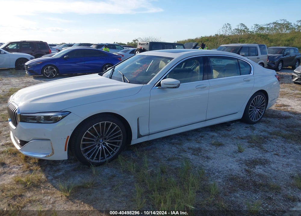 2022 BMW 740 I VIN: WBA7T2C03NCG82469