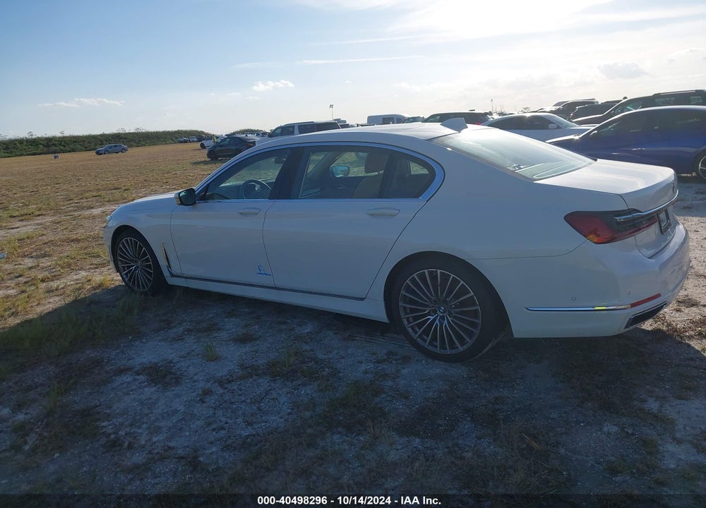 2022 BMW 740 I VIN: WBA7T2C03NCG82469