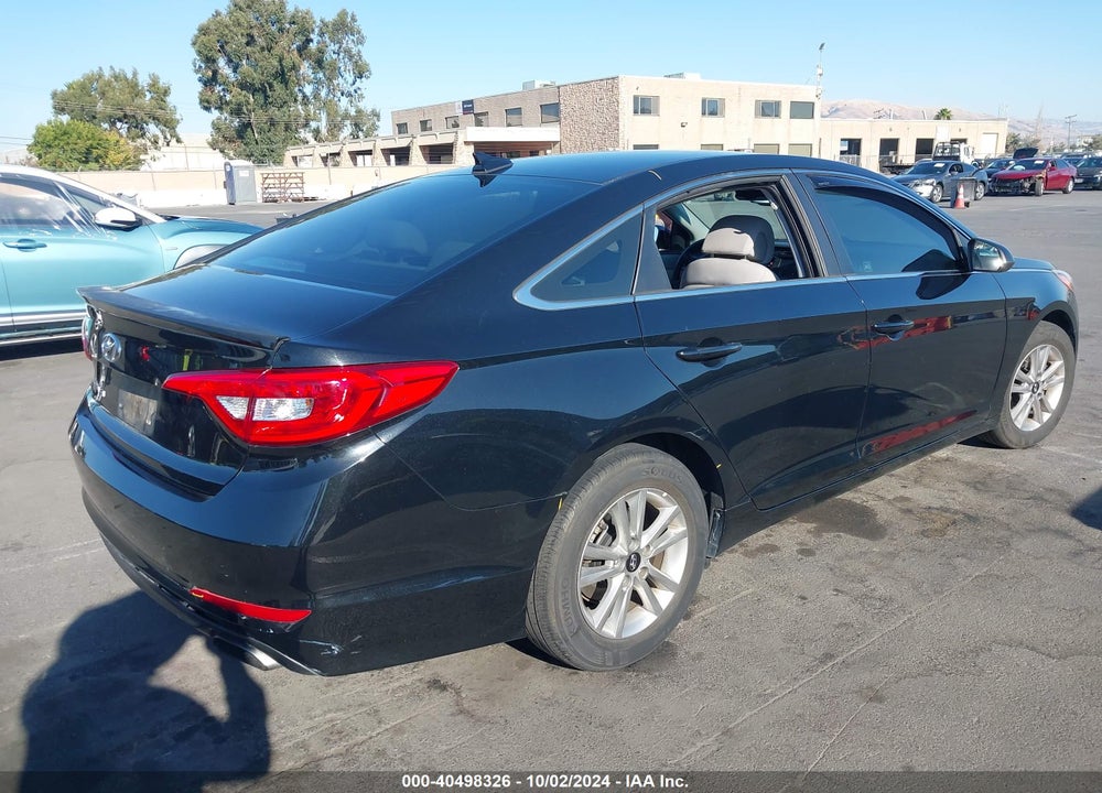 2016 HYUNDAI SONATA SE VIN: 5NPE24AFXGH324984