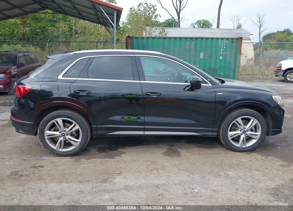 2021 AUDI Q3 PREMIUM PLUS 45 TFSI S LINE QUATTRO TIPTRONIC VIN: WA1EECF38M1052206