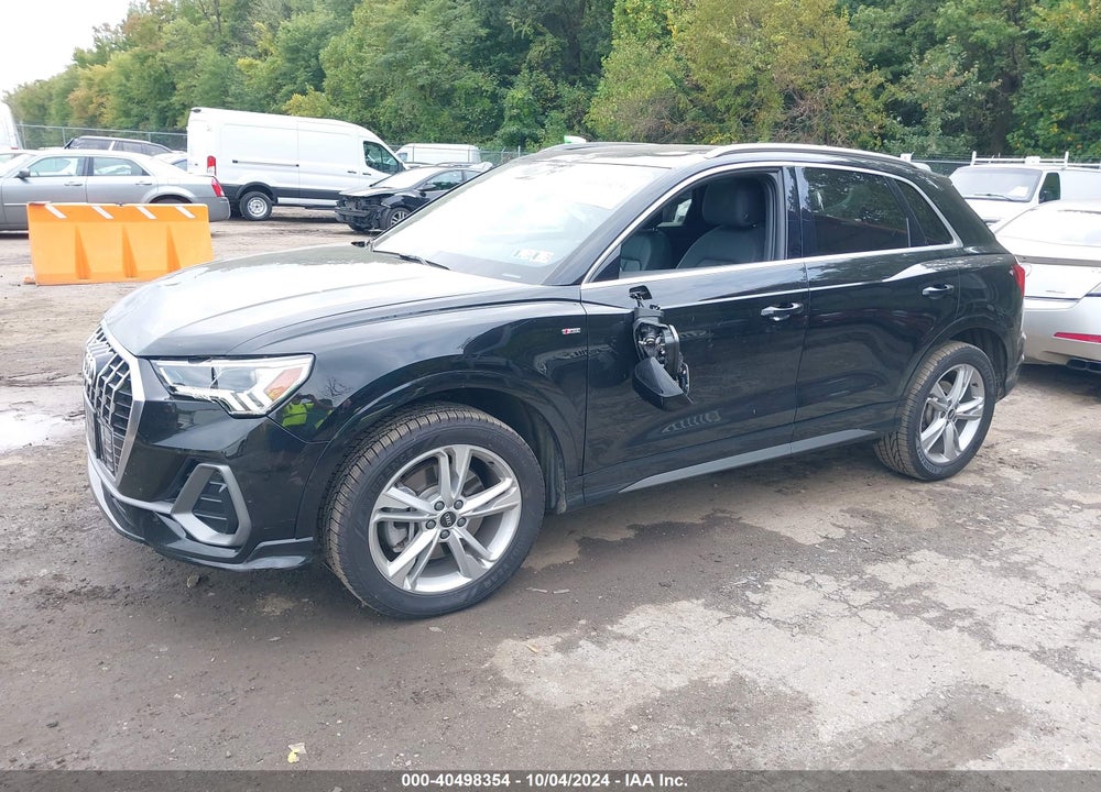 2021 AUDI Q3 PREMIUM PLUS 45 TFSI S LINE QUATTRO TIPTRONIC VIN: WA1EECF38M1052206
