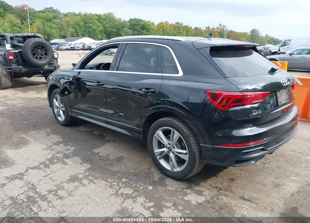 2021 AUDI Q3 PREMIUM PLUS 45 TFSI S LINE QUATTRO TIPTRONIC VIN: WA1EECF38M1052206