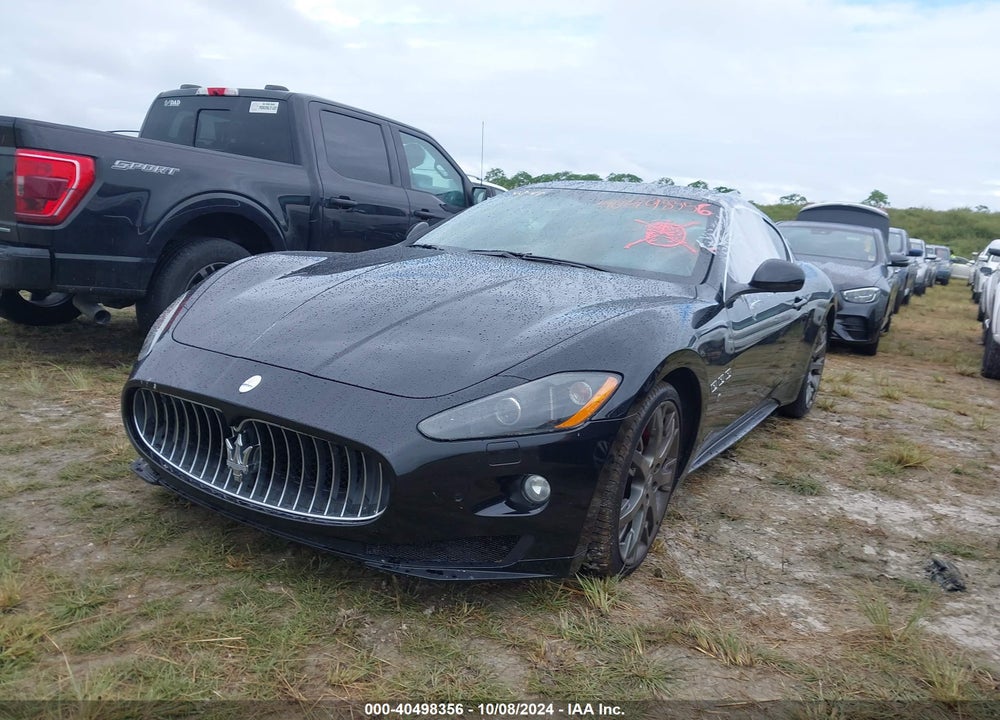 2012 MASERATI GRANTURISMO S AUTOMATIC VIN: ZAM45KLA4C0062374