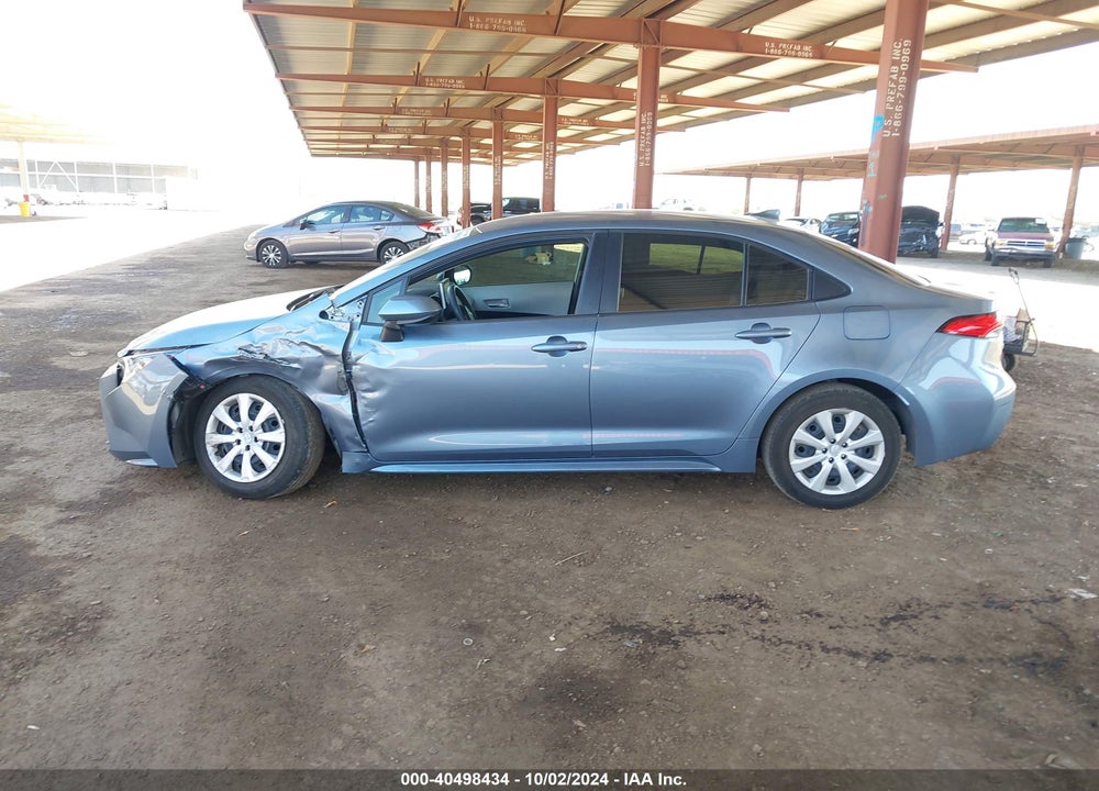 2021 TOYOTA COROLLA LE VIN: JTDEPMAE1MJ128010