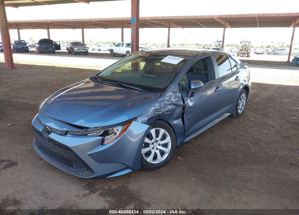 2021 TOYOTA COROLLA LE VIN: JTDEPMAE1MJ128010