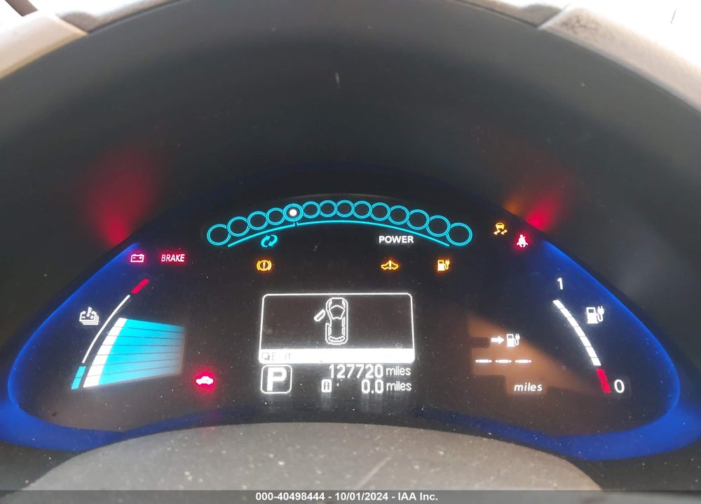 2011 NISSAN LEAF SL VIN: JN1AZ0CP6BT006702