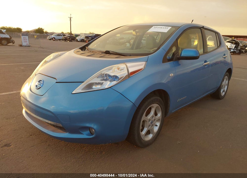 2011 NISSAN LEAF SL VIN: JN1AZ0CP6BT006702