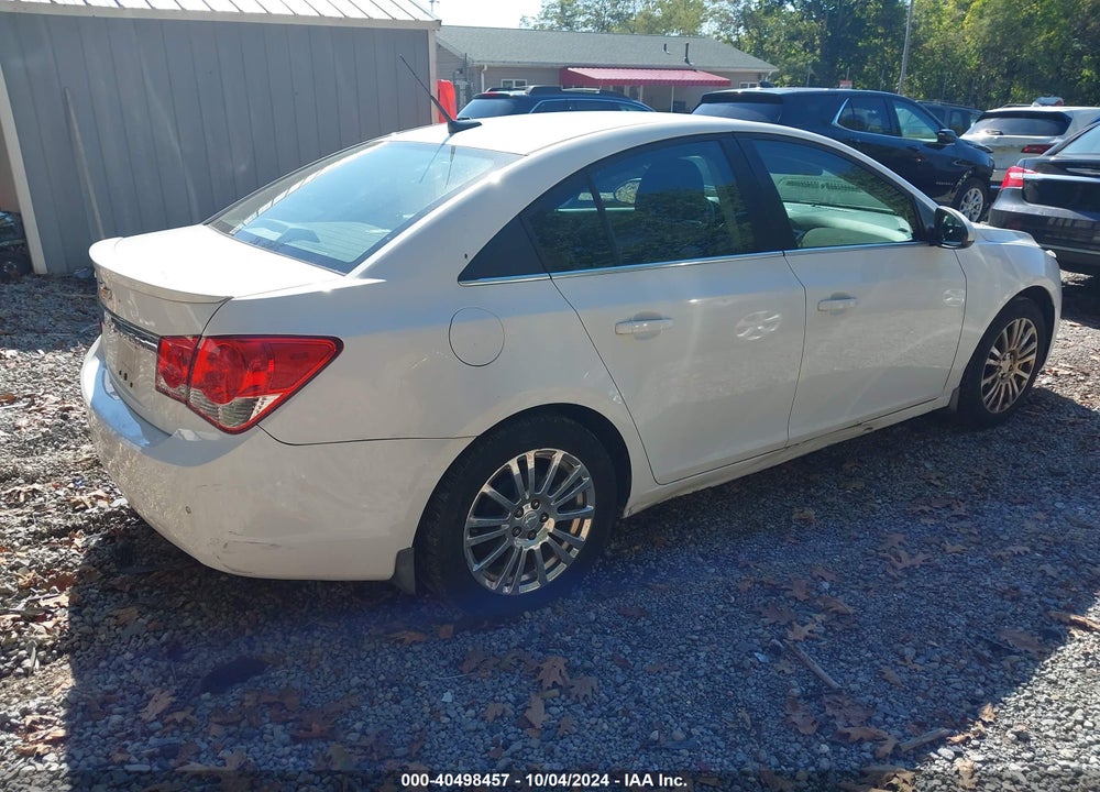 2012 CHEVROLET CRUZE ECO VIN: 1G1PK5SCXC7258270