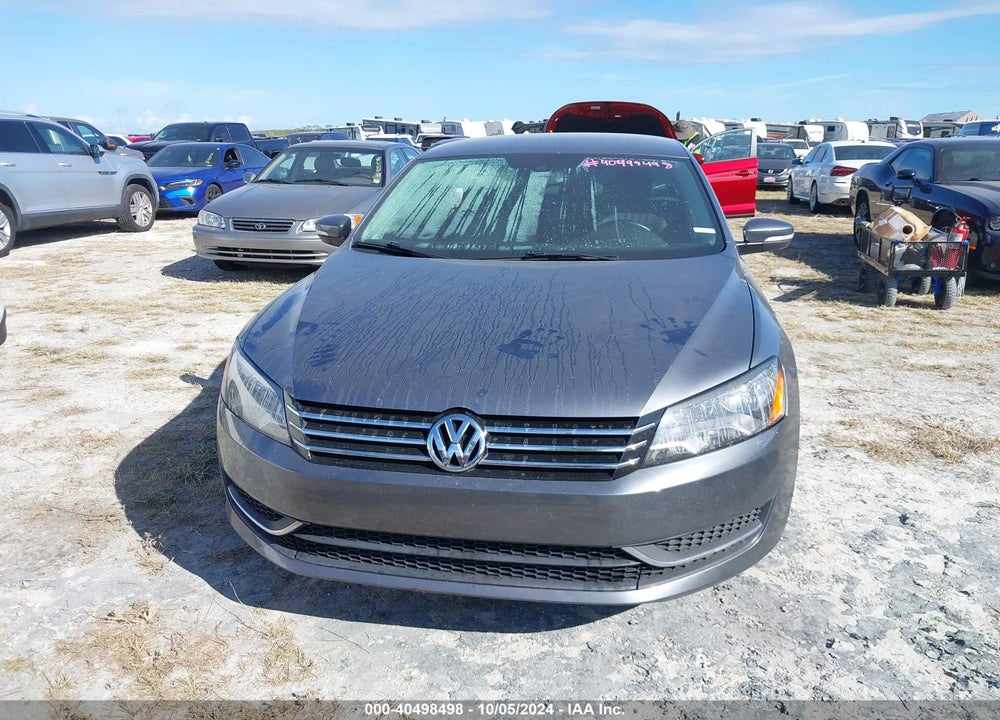 2013 VOLKSWAGEN PASSAT 2.5L SE VIN: 1VWBH7A33DC002393