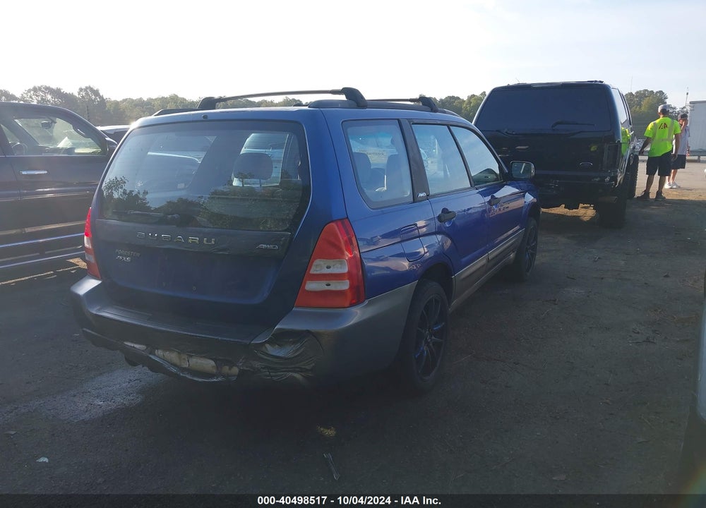 2003 SUBARU FORESTER XS VIN: JF1SG65613H727311