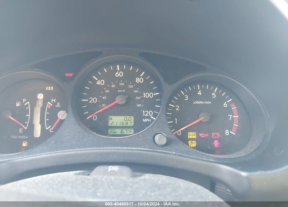 2003 SUBARU FORESTER XS VIN: JF1SG65613H727311