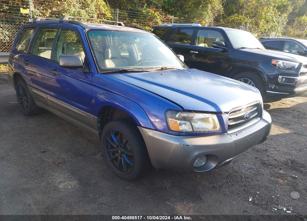 2003 SUBARU FORESTER XS VIN: JF1SG65613H727311