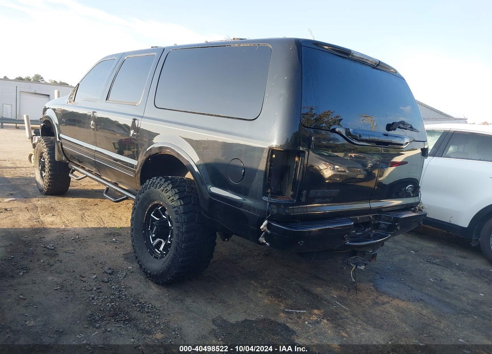 2000 FORD EXCURSION LIMITED VIN: 1FMNU43S1YED27404