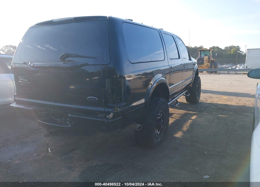 2000 FORD EXCURSION LIMITED VIN: 1FMNU43S1YED27404