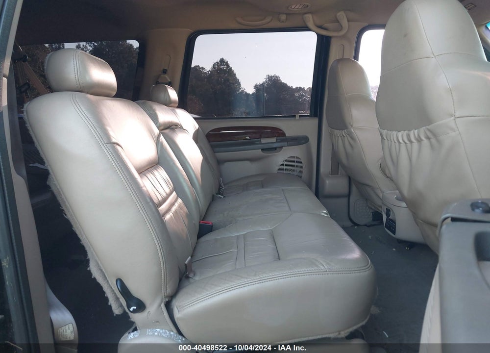 2000 FORD EXCURSION LIMITED VIN: 1FMNU43S1YED27404