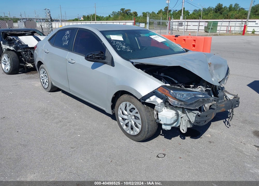 2019 TOYOTA COROLLA LE VIN: 5YFBURHE5KP885287