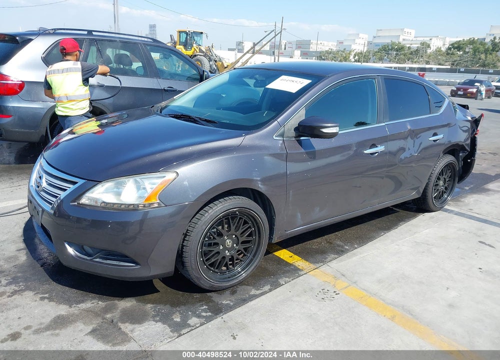 2013 NISSAN SENTRA SL VIN: 3N1AB7AP5DL722322