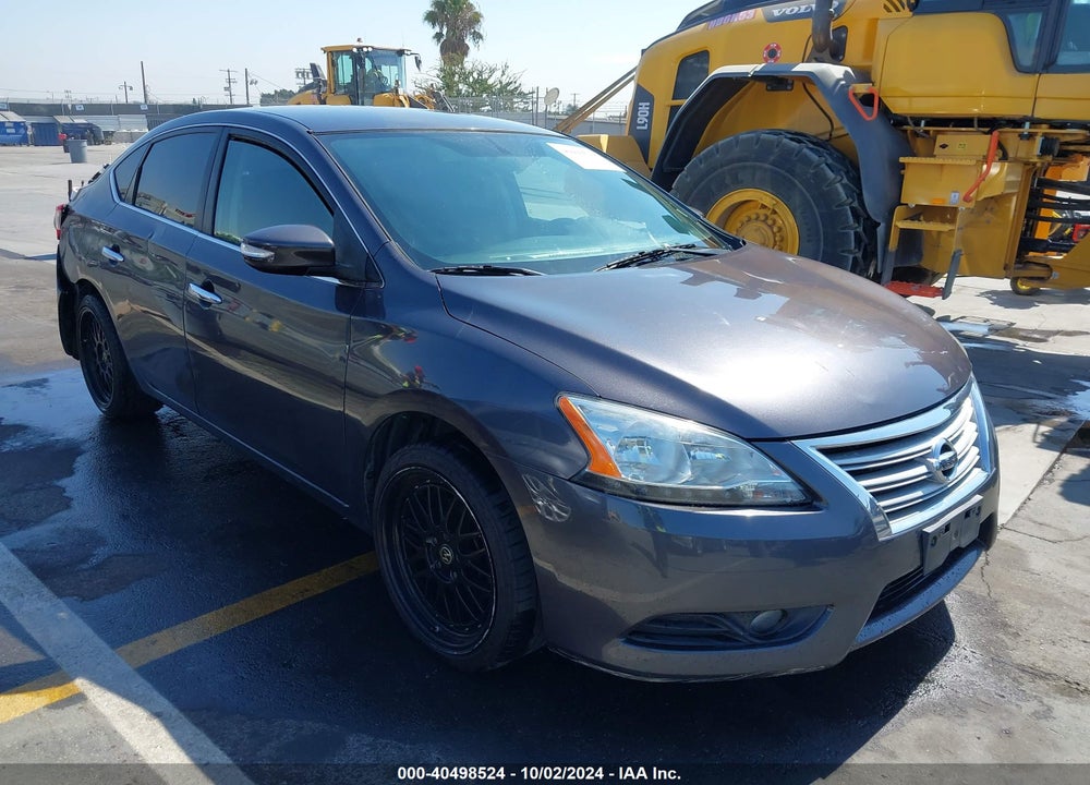2013 NISSAN SENTRA SL VIN: 3N1AB7AP5DL722322