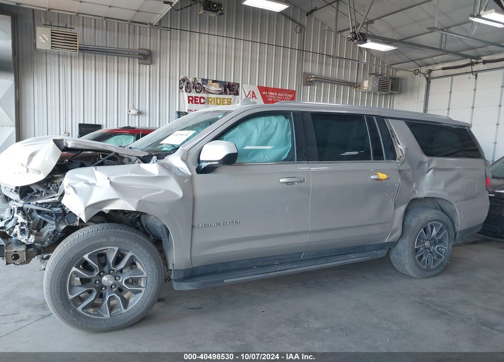 2021 CHEVROLET SUBURBAN 4WD LT VIN: 1GNSKCKD9MR202607