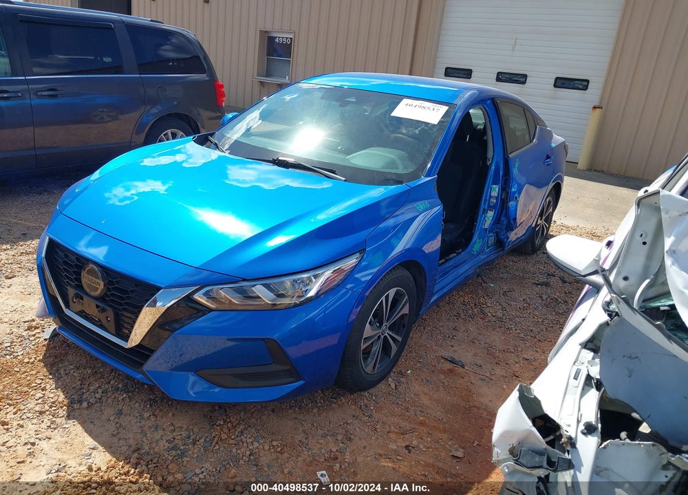 2021 NISSAN SENTRA SV XTRONIC CVT VIN: 3N1AB8CVXMY262739