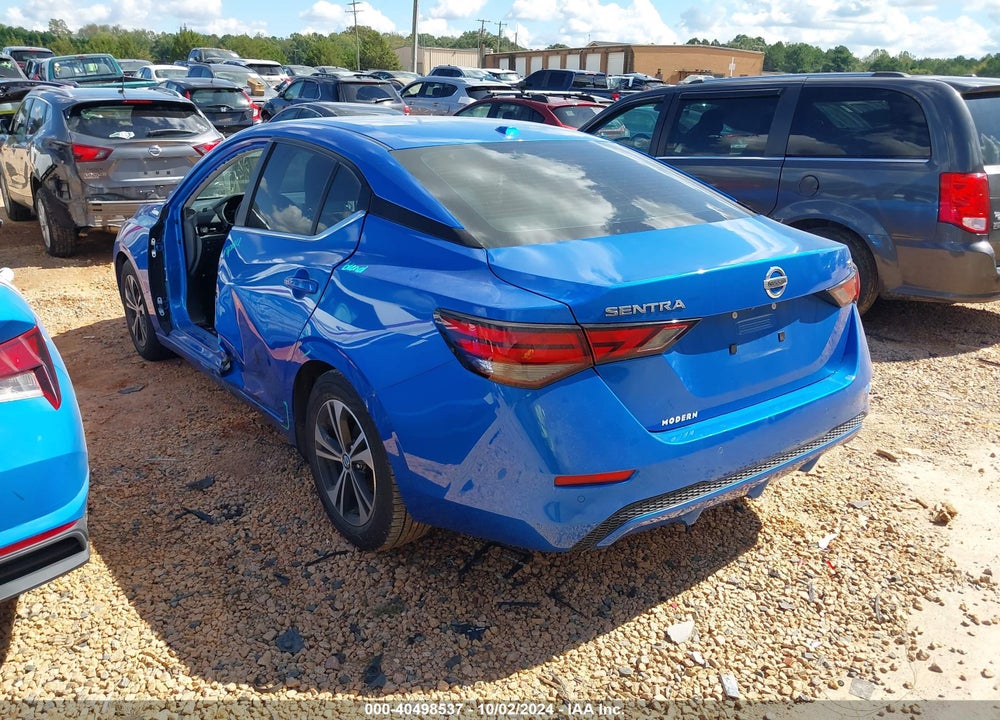 2021 NISSAN SENTRA SV XTRONIC CVT VIN: 3N1AB8CVXMY262739
