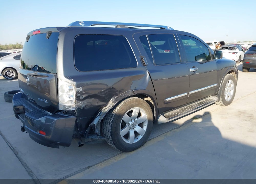 2012 NISSAN ARMADA SL VIN: 5N1BA0ND3CN608261