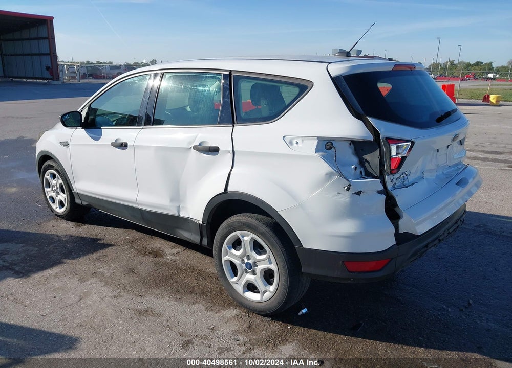 2019 FORD ESCAPE S VIN: 1FMCU0F75KUB02987