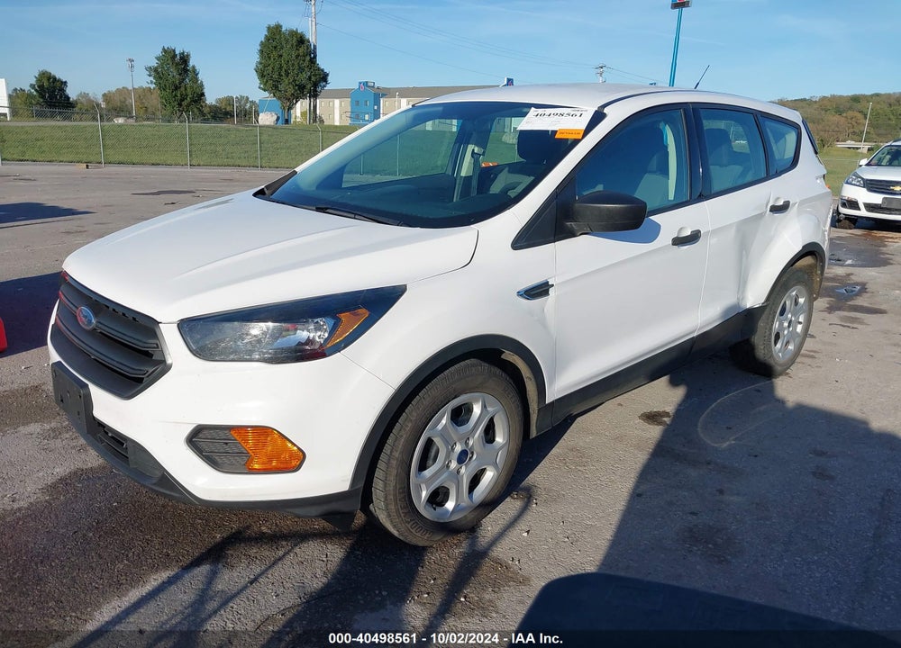 2019 FORD ESCAPE S VIN: 1FMCU0F75KUB02987