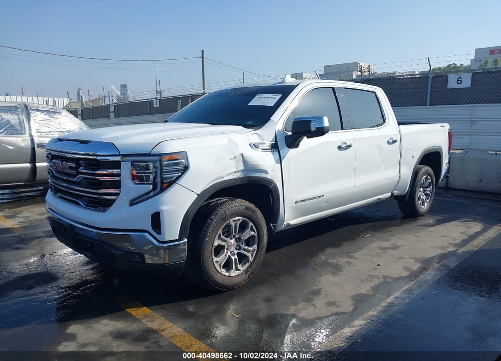 2024 GMC SIERRA 1500 4WD SHORT BOX SLT VIN: 3GTUUDE85RG158175
